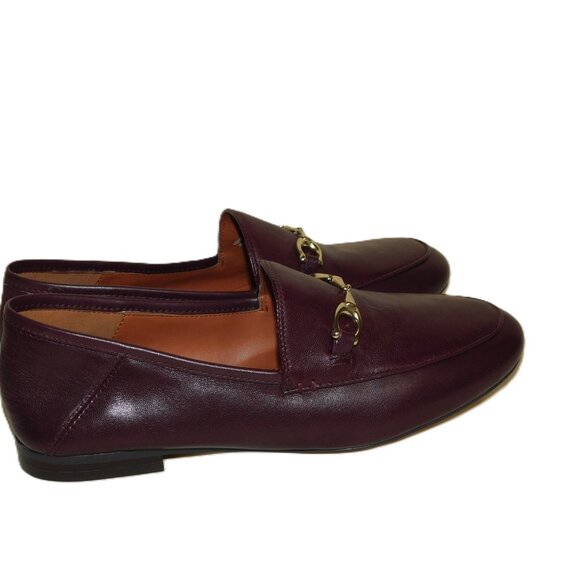 Coach Haley Slip On Leather Loafers Size 5.5 NEW - Picture 8 of 12